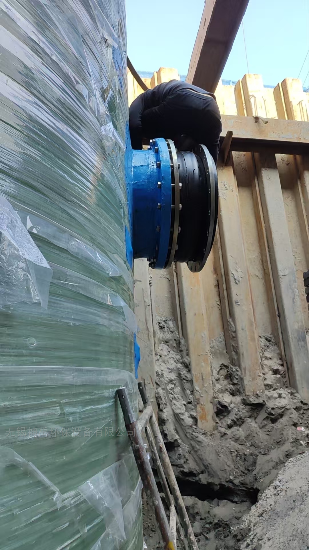 南通如皋一體化預制泵站現安裝了