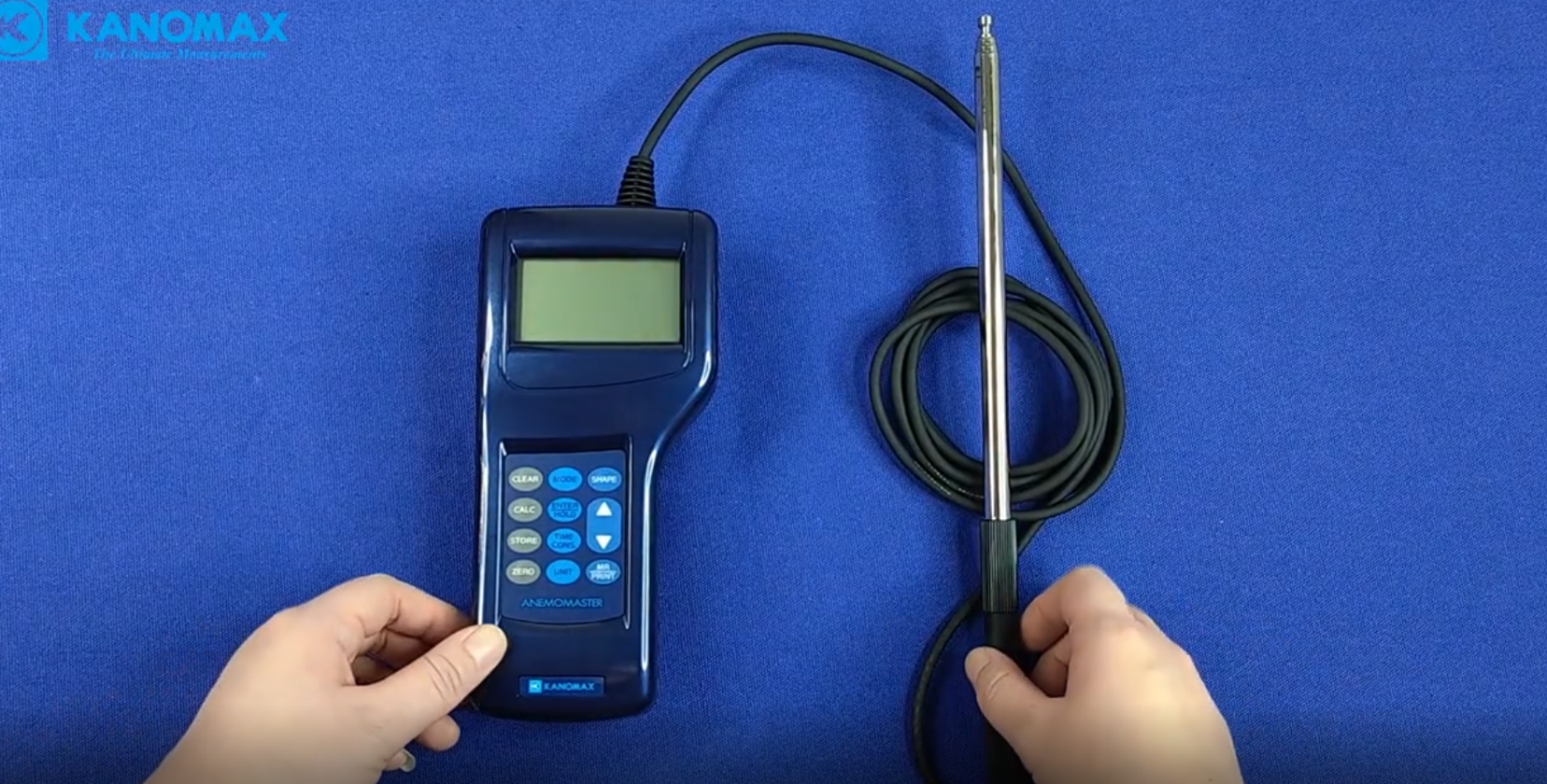 KANOMAX熱式風速風量儀6036產品介紹及使用方法