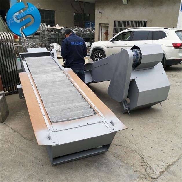 階梯式網(wǎng)板格柵機