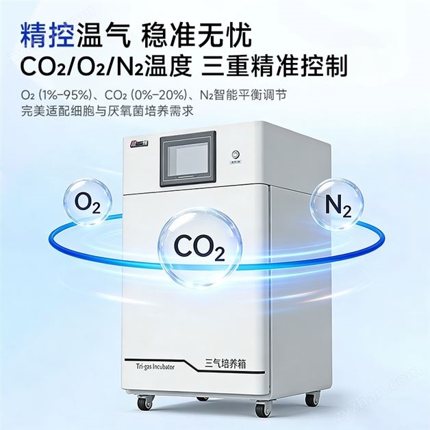 三氣培養箱高校低氧螺桿菌實驗紫外滅菌50升