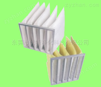 Medium-efficiency bag air filter