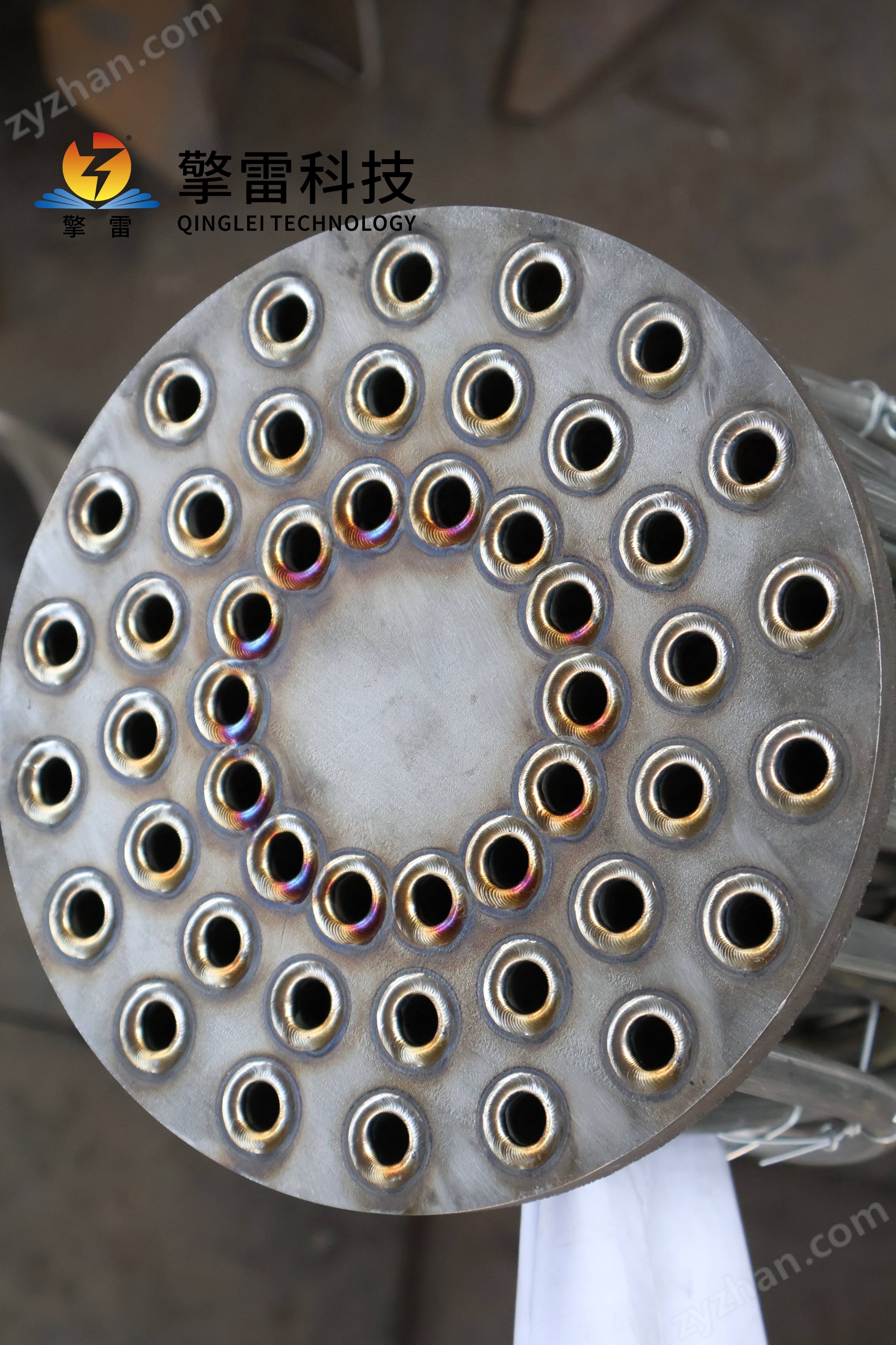 循環水纏繞管冷凝器化工應用